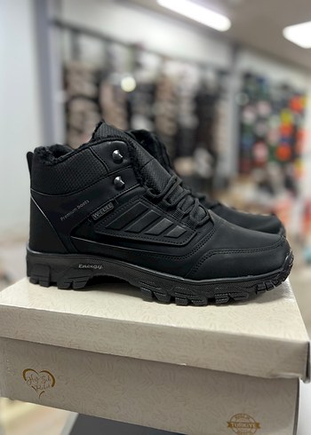 Siyah Erkek Bağcıklı Spor Bot 46 numara - Görsel 4