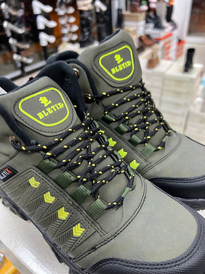 Yeşil Kamuflaj Erkek Outdoor Ayakkabı - Görsel 3