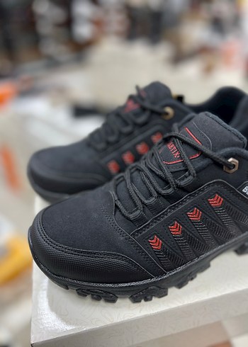 Deri Görünümlü Siyah Erkek Outdoor Ayakkabı - Görsel 5