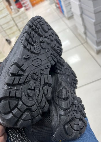 Deri Görünümlü Siyah Erkek Outdoor Ayakkabı - Görsel 2