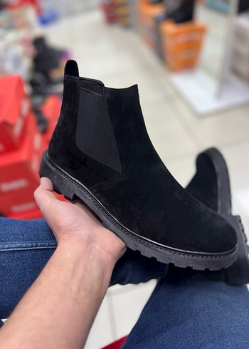 Siyah Süet Erkek Günlük Bot - Görsel 4