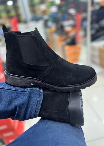 Siyah Süet Erkek Günlük Bot - Görsel 2