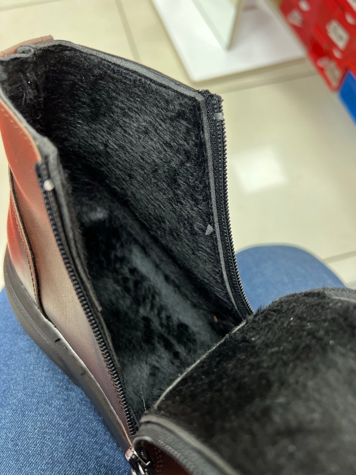 Fermuarlı Kahverengi Deri Erkek Bot - Görsel 2