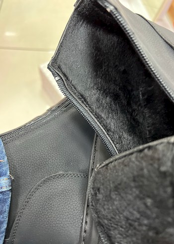 Fermuarlı Siyah Erkek Sokak Stili Bot - Görsel 3