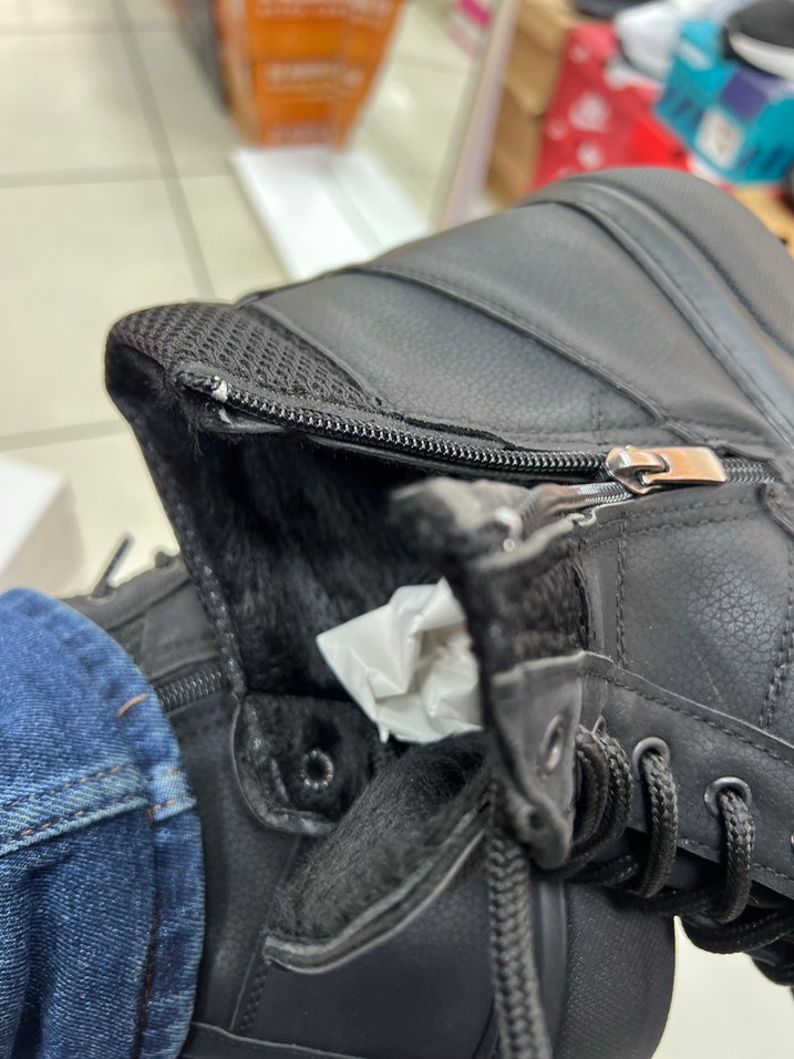 Siyah Bağcıklı Erkek Street Style Bot - Görsel 3