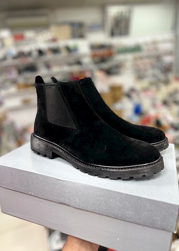 Siyah Süet Erkek Günlük Bot - Görsel 6