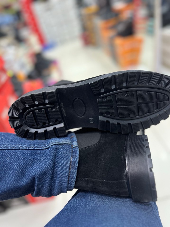 Siyah Süet Erkek Günlük Bot - Görsel 5