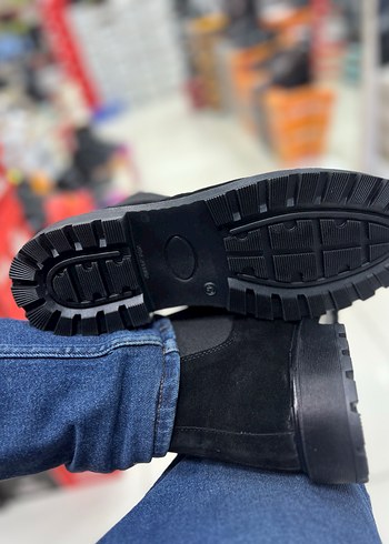 Siyah Süet Erkek Günlük Bot - Görsel 6