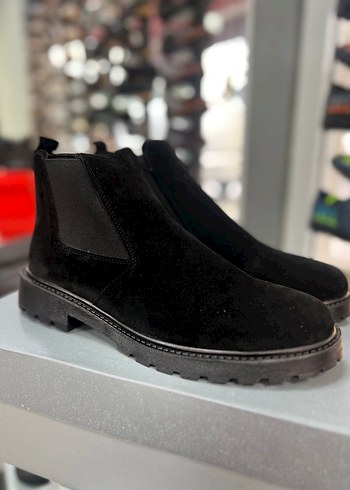 Siyah Erkek Süet Günlük Bot - Görsel 3