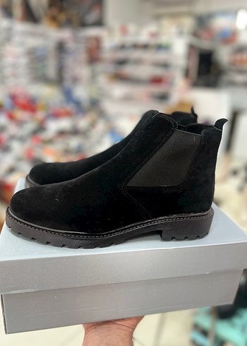 Siyah Süet Erkek Günlük Bot - Görsel 5