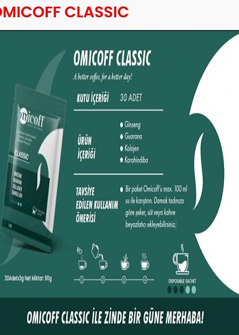 One More Omicoff Zayıflama Kahvesi - Görsel 2