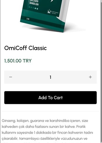 One More Omicoff Zayıflama Kahvesi - Görsel 3