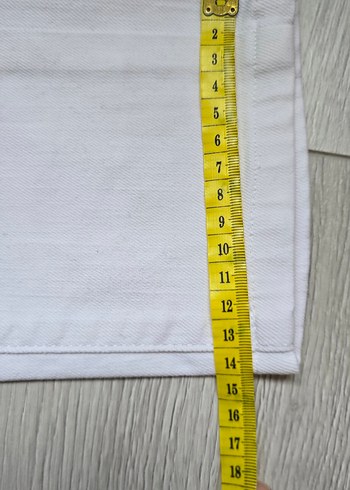 Beyaz Erkek Jean - Görsel 7