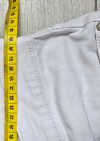 Beyaz Erkek Jean - Görsel 5