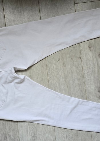 Beyaz Erkek Jean - Görsel 4