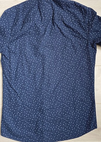 Lacivert Erkek Gömlek - Görsel 5