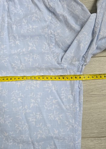 Mavi Erkek Gömlek - Görsel 3