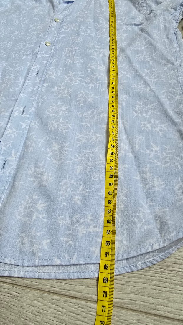 Mavi Erkek Gömlek - Görsel 4