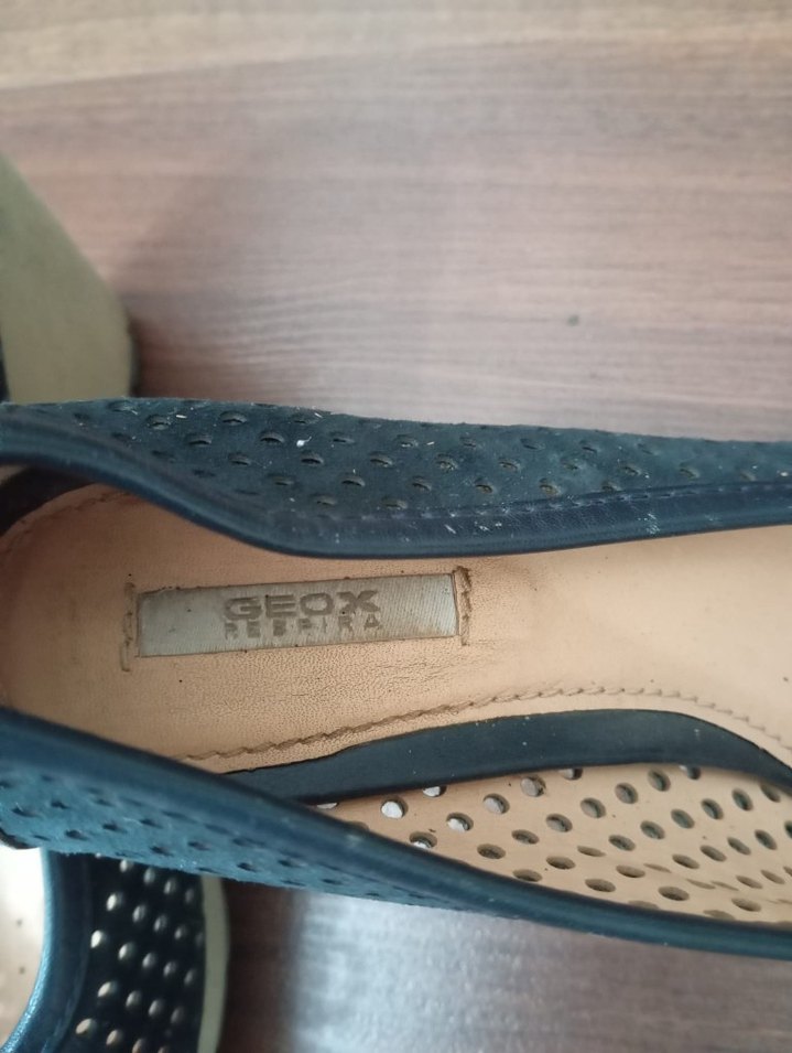 Mavi Kadın Dolgu Topuklu Babet - Görsel 4