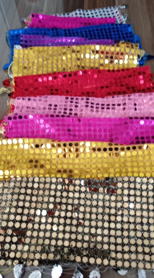 Renkli kına halay mendilleri 10 tanesi - Görsel 2