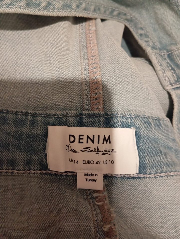 Bohem Tarzı bayan Denim Salopet Elbise - Görsel 3