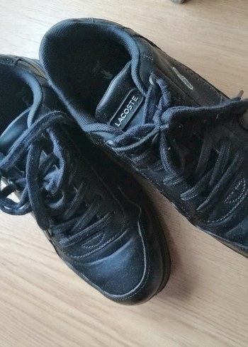 Lacoste Siyah erkek çocuk Spor Ayakkabı