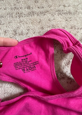 Pembe Champion Sporcu Sütyeni - Görsel 5