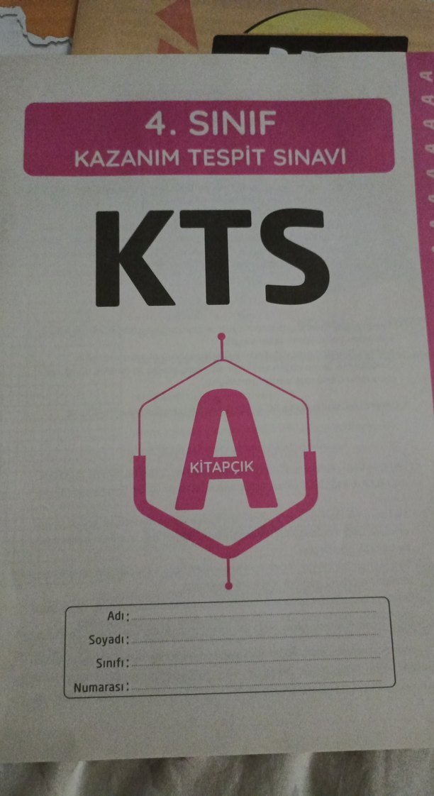 4. Sınıf deneme sinavı - Görsel 2
