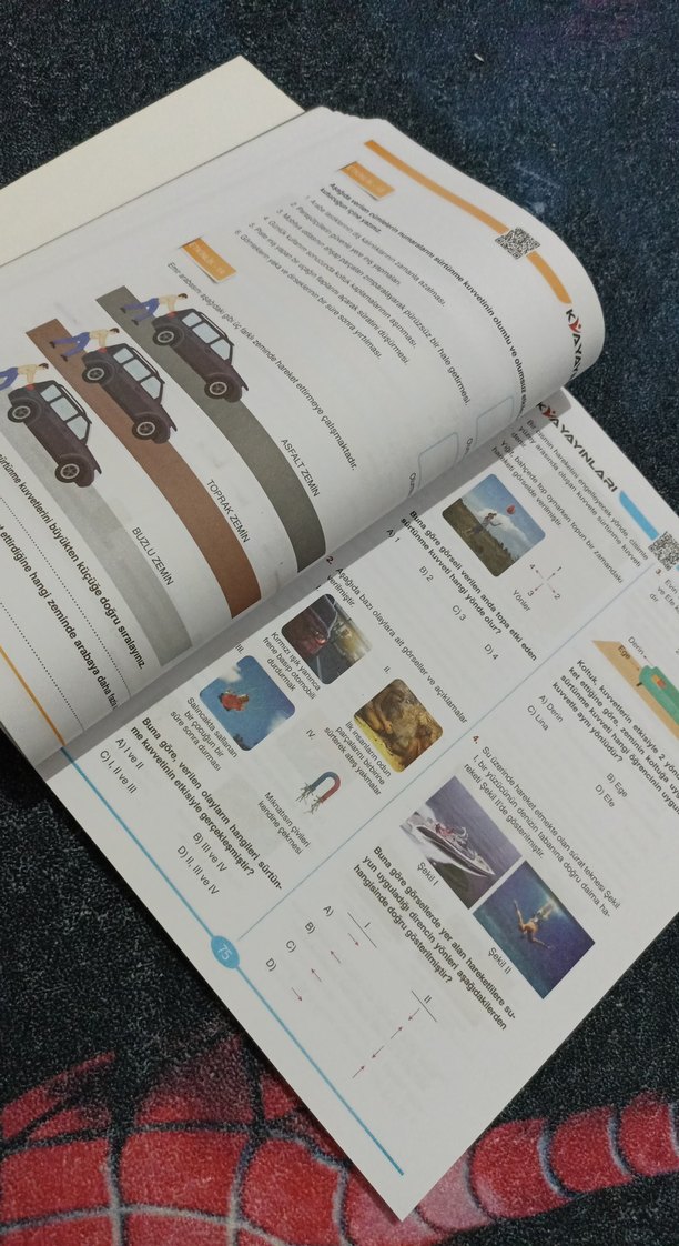 Koray Varol 5. Sınıf Fen Bilimleri Soru Bankası - Görsel 3