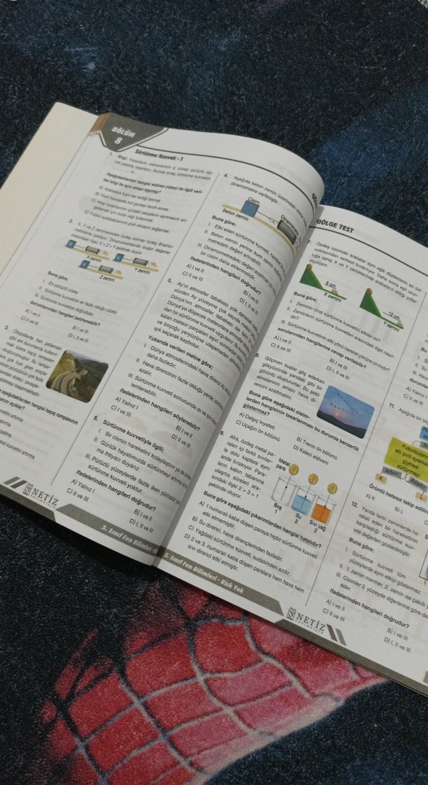 5. Sınıf Fen Bilimleri Soru Bankası - Risk Yok - Görsel 2