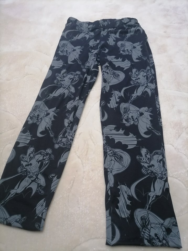 Gri Baskılı Rahat Erkek Pijama Altı - Görsel 3