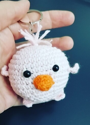 Pembe civciv anahtarlık - Görsel 3