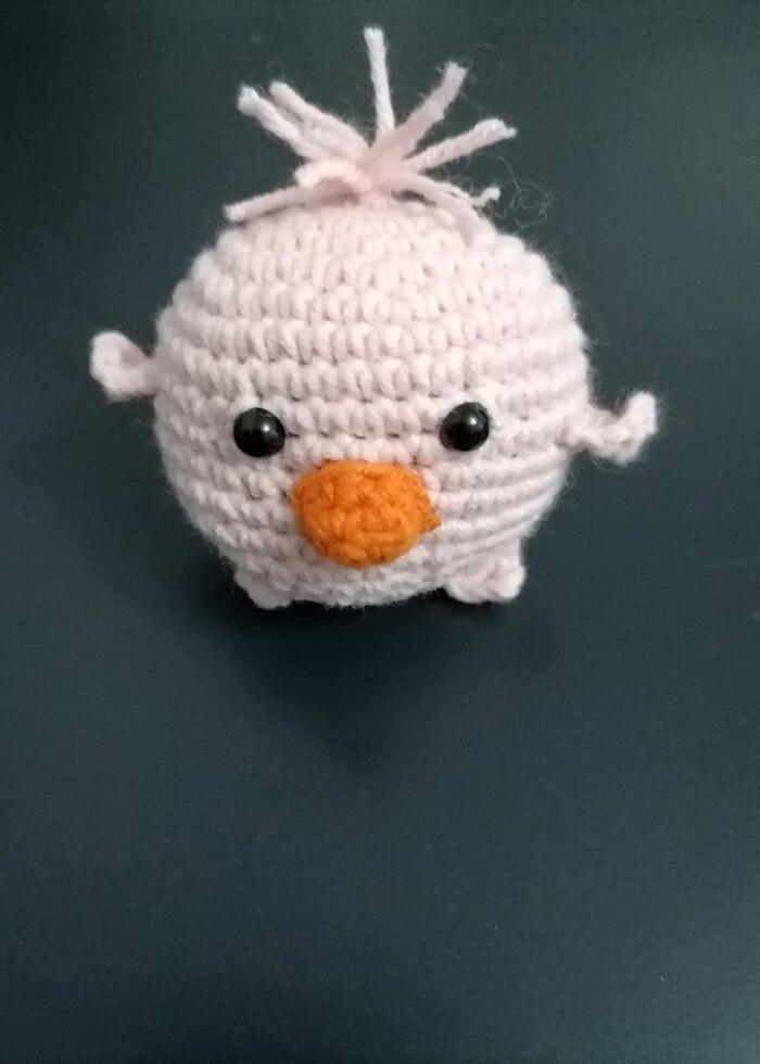 Pembe civciv anahtarlık - Görsel 2