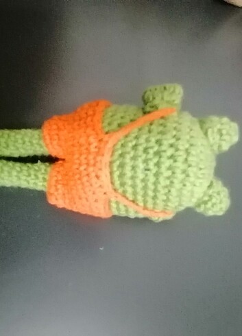 Kurbağa çanta süsğ - Görsel 5