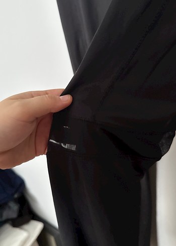 Kadın Siyah Spor Tayt - Görsel 4