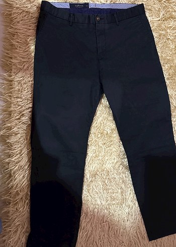 Siyah Erkek Regular Fit Günlük Pantolon