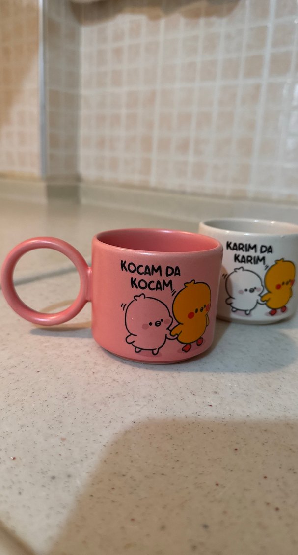 Sevimli Pastel Renkli Karikatürlü Mini Fincanlar - Görsel 2