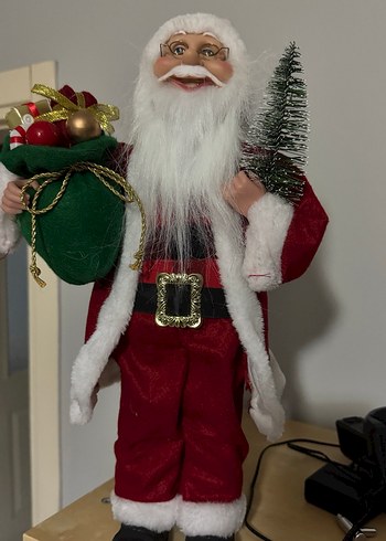 Renkli Yılbaşı Ağacı ve Süslemeleri - Görsel 8