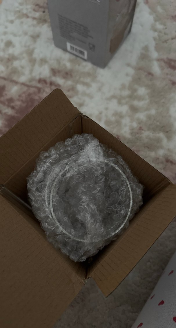 Elbis Home Kapaklı pipetli Cam Bardak - Görsel 2