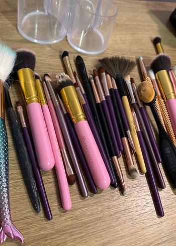 Renkli Makyaj Fırça Seti - Görsel 5