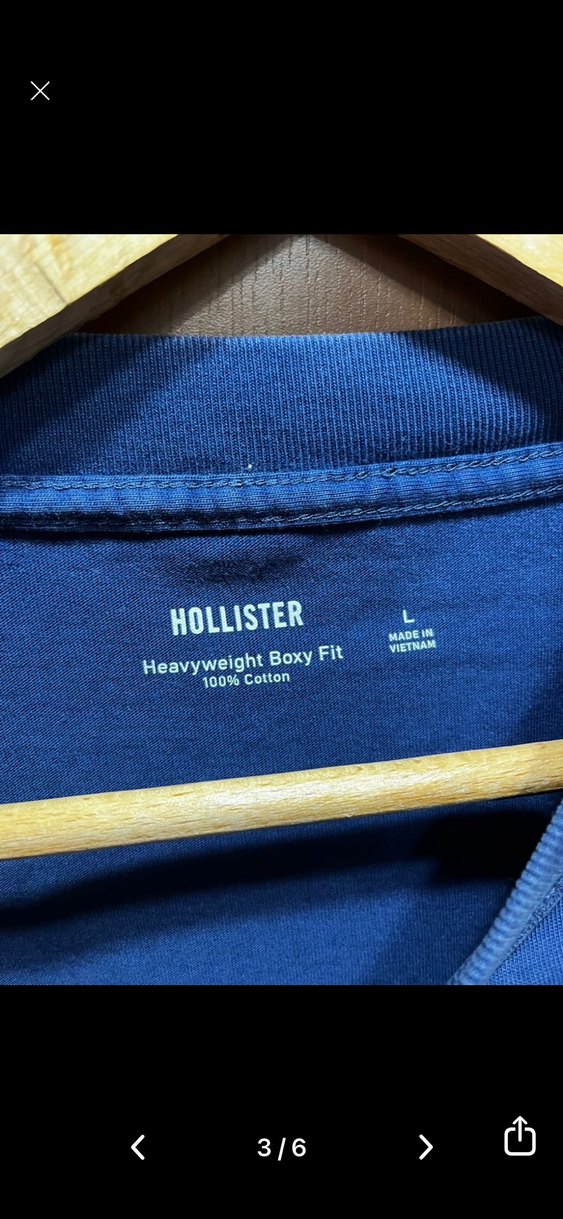 Hollister boya sıçramalı tişört - Görsel 3