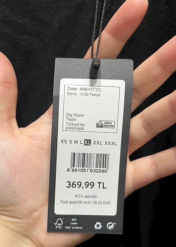 Siyah Erkek Tişört - Görsel 4