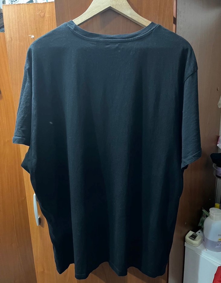 Hard Rock Baskılı Siyah Erkek Tişört - Görsel 3