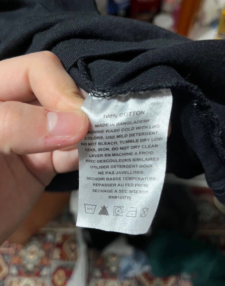 Hard Rock Baskılı Siyah Erkek Tişört - Görsel 5