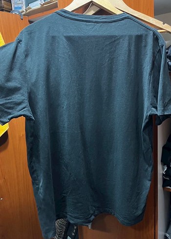 AllSaints Erkek Siyah Logo Nakışlı Tişört - Görsel 2