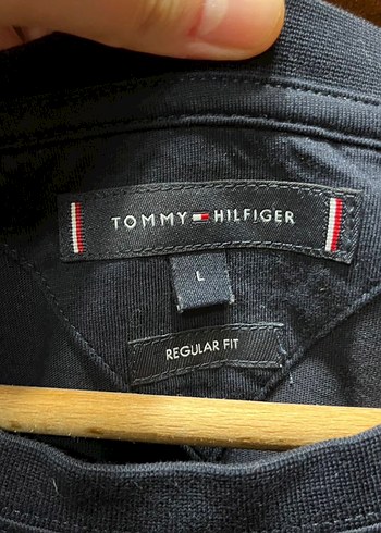 Tommy Hilfiger Erkek Lacivert Tişört - Görsel 3