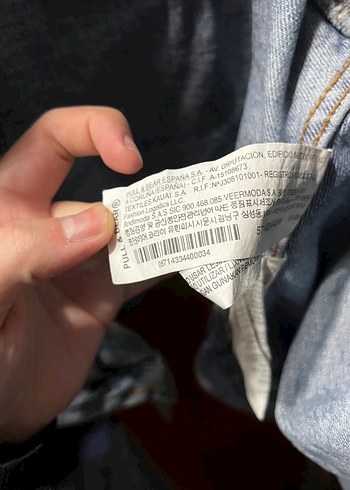 Vintage kot ceket - Görsel 5