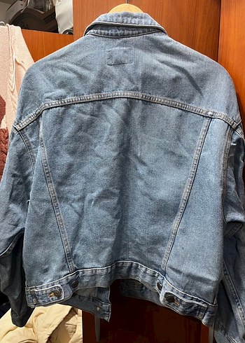 Vintage kot ceket - Görsel 2