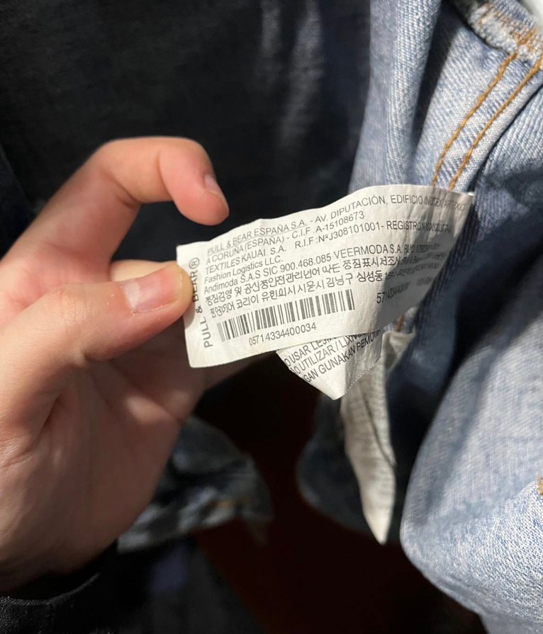 Vintage kot ceket - Görsel 5