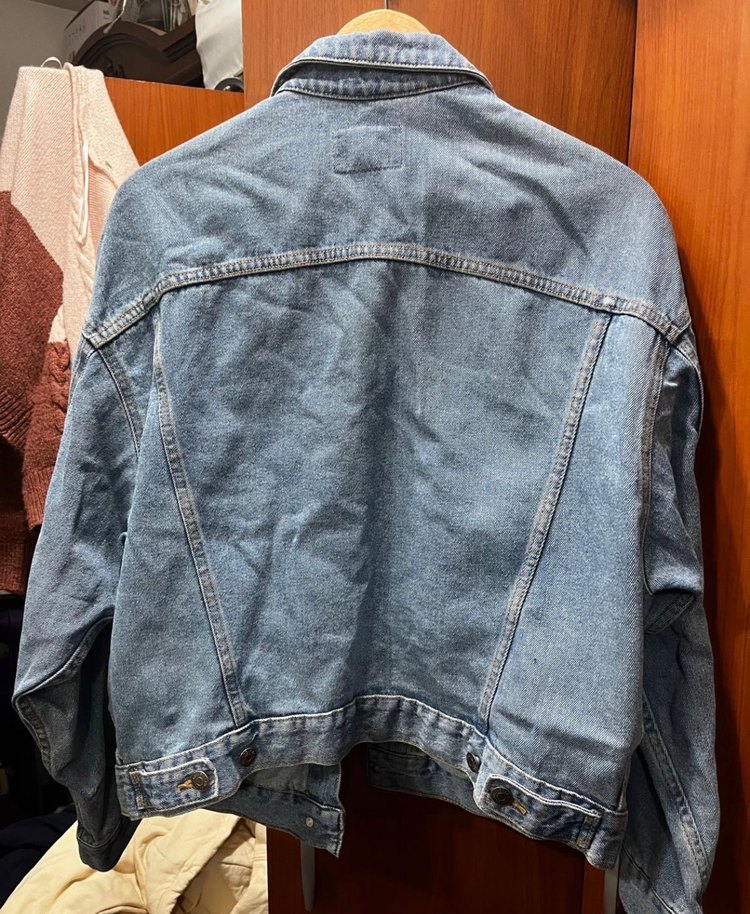 Vintage kot ceket - Görsel 2